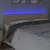 Produktbild 3 för Sänggavel LED cappuccino 200x5x78/88 cm konstläder