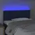 Produktbild 3 för Sänggavel LED blå 100 x 5 x 78/88 cm tyg