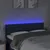 Produktbild 3 för Sänggavel LED blå 144x5x78/88 cm tyg