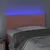 Produktbild 3 för Sänggavel LED rosa 100 x 5 x 78/88 cm sammet