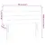 Produktbild 6 för Sänggavel LED rosa 100 x 5 x 78/88 cm sammet