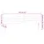 Produktbild 6 för Sänggavel LED rosa 160x5x78/88 cm sammet