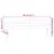 Produktbild 6 för Sänggavel LED rosa 200x5x78/88 cm sammet