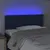 Produktbild 3 för Sänggavel LED blå 90x5x78/88 cm tyg