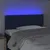 Produktbild 3 för Sänggavel LED blå 100 x 5 x 78/88 cm tyg