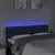 Produktbild 3 för Sänggavel LED blå 144x5x78/88 cm tyg