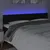Produktbild 3 för Sänggavel LED svart 200x5x78/88 cm tyg