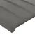 Produktbild 5 för Sänggavel LED ljusgrå 80x5x78/88 cm sammet