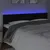 Produktbild 3 för Sänggavel LED svart 180x5x78/88 cm sammet