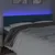 Produktbild 3 för Sänggavel LED mörkblå 200x5x78/88 cm sammet