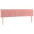 Produktbild 4 för Sänggavel LED rosa 200x5x78/88 cm sammet