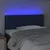Produktbild 3 för Sänggavel LED blå 100 x 7 x 78/88 cm tyg