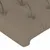 Produktbild 5 för Huvudgavel LED taupe 160x7x78/88 cm tyg