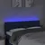Produktbild 3 för Sänggavel LED blå 160x7x78/88 cm tyg