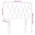 Produktbild 6 för Sänggavel LED rosa 80x7x78/88 cm sammet