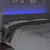 Produktbild 3 för Huvudgavel LED ljusgrå 180x7x78/88 cm sammet