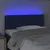Produktbild 3 för Sänggavel LED blå 100 x 5 x 78/88 cm tyg