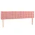 Produktbild 4 för Sänggavel LED rosa 160x5x78/88 cm sammet