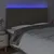 Produktbild 3 för Sänggavel LED taupe 180x5x118/128 cm tyg