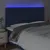 Produktbild 3 för Sänggavel LED blå 180x5x118/128 cm tyg