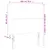 Produktbild 6 för Sänggavel LED mörkgrön 100x5x118/128 cm sammet