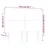 Produktbild 6 för Sänggavel LED brun 144x5x118/128 cm konstläder