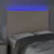 Produktbild 3 för Sänggavel LED cappuccino 144x5x118/128 cm konstläder