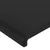 Produktbild 5 för Sänggavel LED svart 180x5x118/128 cm konstläder