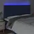 Produktbild 3 för Sänggavel LED blå 160x5x118/128 cm tyg