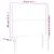Produktbild 6 för Sänggavel LED rosa 90x5x118/128 cm sammet