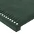 Produktbild 5 för Sänggavel LED mörkgrön 100x5x118/128 cm sammet