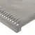 Produktbild 5 för Sänggavel LED ljusgrå 144x5x118/128 cm sammet