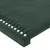 Produktbild 5 för Sänggavel LED mörkgrön 160x5x118/128 cm sammet