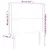 Produktbild 6 för Sänggavel LED gräddvit 90x5x118/128 cm konstläder