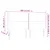 Produktbild 6 för Sänggavel LED svart 160x5x118/128 cm konstläder