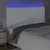 Produktbild 3 för Sänggavel LED vit 180x5x118/128 cm konstläder