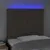 Produktbild 3 för Sänggavel LED taupe 80x5x118/128 cm tyg