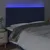 Produktbild 3 för Sänggavel LED blå 180x5x118/128 cm tyg