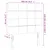 Produktbild 6 för Sänggavel LED rosa 100x5x118/128 cm tyg