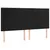 Produktbild 4 för Sänggavel LED svart 160x5x118/128 cm sammet