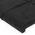 Produktbild 5 för Sänggavel LED svart 160x5x118/128 cm sammet