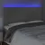 Produktbild 3 för Huvudgavel LED ljusgrå 180x5x118/128 cm sammet