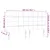 Produktbild 6 för Sänggavel LED rosa 200x5x118/128 cm sammet