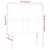 Produktbild 6 för Sänggavel LED cappuccino 90x5x118/128 cm konstläder