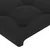 Produktbild 5 för Sänggavel LED svart 180x5x118/128 cm konstläder