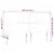 Produktbild 6 för Sänggavel LED svart 180x5x118/128 cm konstläder