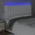 Produktbild 3 för Sänggavel LED vit 180x5x118/128 cm konstläder