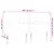Produktbild 6 för Sänggavel LED vit 200x5x118/128 cm konstläder