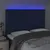 Produktbild 3 för Huvudgavel LED blå 144x5x118/128 cm tyg
