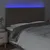 Produktbild 3 för Sänggavel LED taupe 160x5x118/128 cm tyg